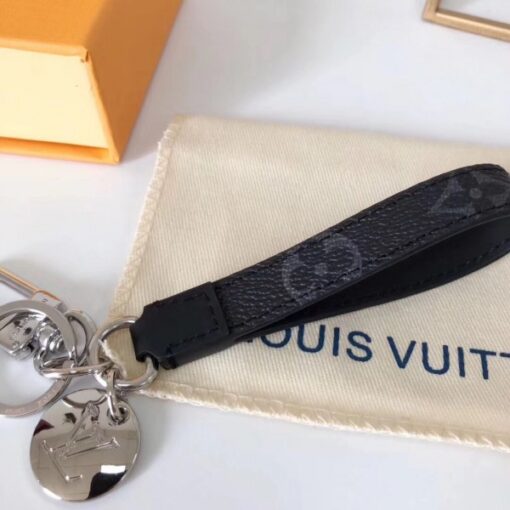 Replica Louis Vuitton Monogram Eclipse Dragonne Bag Charm M61950 7