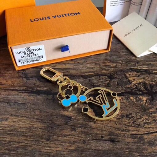 Replica Louis Vuitton Monogram Delight Bag Charm and Key Holder M67287 3