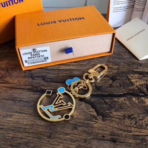 Replica Louis Vuitton Monogram Delight Bag Charm and Key Holder M67287 4