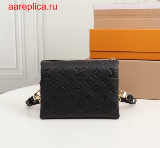 Replica Louis Vuitton COUSSIN BB Bag Black M20574 3
