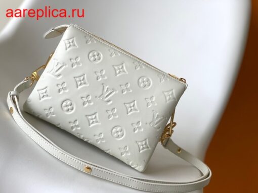 Replica Louis Vuitton COUSSIN BB Bag White M20770 9