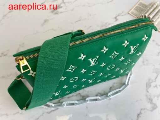Replica Louis Vuitton COUSSIN PM Bag Green M20760 6