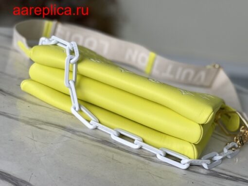 Replica Louis Vuitton COUSSIN PM Bag Yellow M20843 4