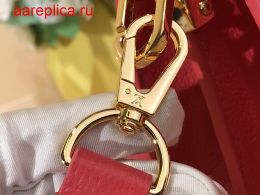 Replica Louis Vuitton MINI DAUPHINE Bag Fluo Pink M20747 5