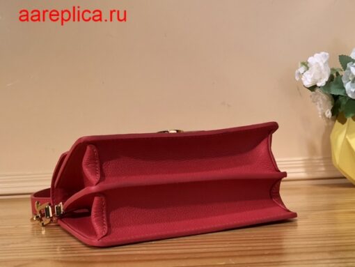 Replica Louis Vuitton MINI DAUPHINE Bag Fluo Pink M20747 7