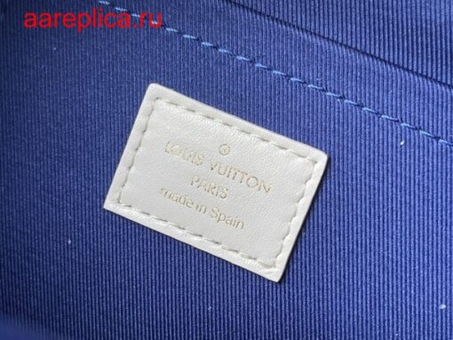 Replica Louis Vuitton PALM SPRINGS MINI Backpack Blue M46207 9