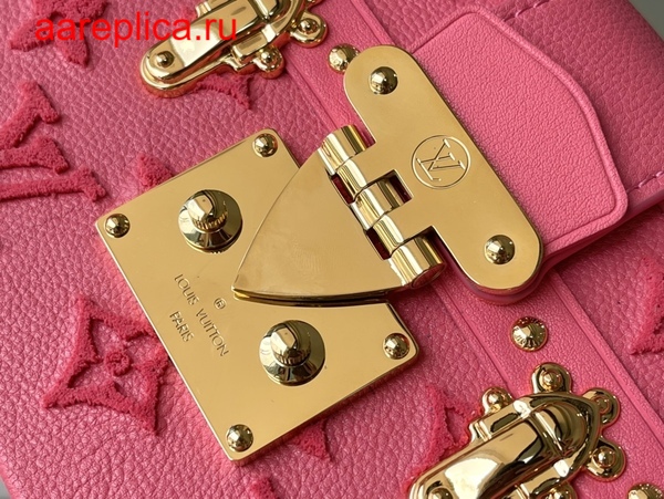 Replica Louis Vuitton PETITE MALLE Bag Fluo Pink M20745 5