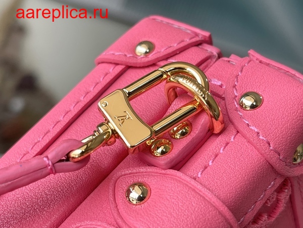 Replica Louis Vuitton PETITE MALLE Bag Fluo Pink M20745 6