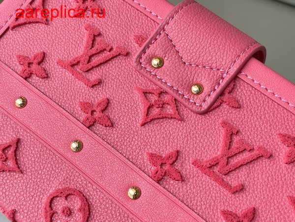 Replica Louis Vuitton PETITE MALLE Bag Fluo Pink M20745 7