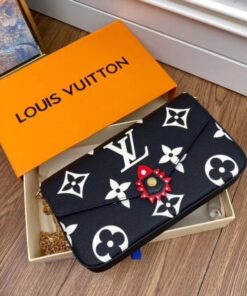 Replica Louis Vuitton LV Crafty Felicie Pochette Bag M69515 2
