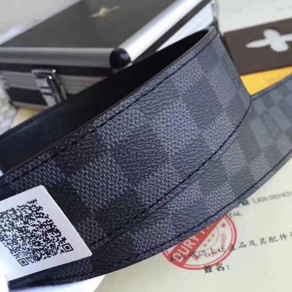 Thắt Lưng Nam Louis Vuitton Belt Neo Inventeur 'Black Grey' M9234S