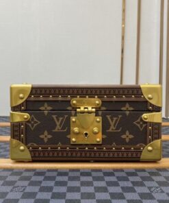 Louis Vuitton Classic Monogram canvas 8 Watch Case jewelry box M47641