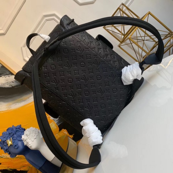 Louis Vuitton Black Embossed Monogram Taurillon Christopher Backpack PM  Black Hardware, 2020 Available For Immediate Sale At Sotheby's