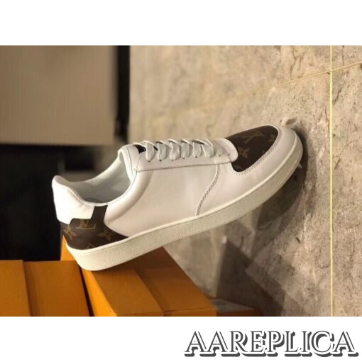 Replica Louis Vuitton White Rivoli Sneakers 3