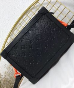 Replica Louis Vuitton Soft Trunk Bag Taurillon Monogram M53288 2