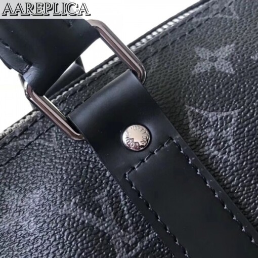 Replica Louis Vuitton Keepall 45 Bandouliere Monogram Eclipse M40569 4