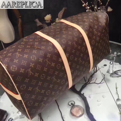 Replica Louis Vuitton Keepall Bandouli??re 60 Monogram M41412 8