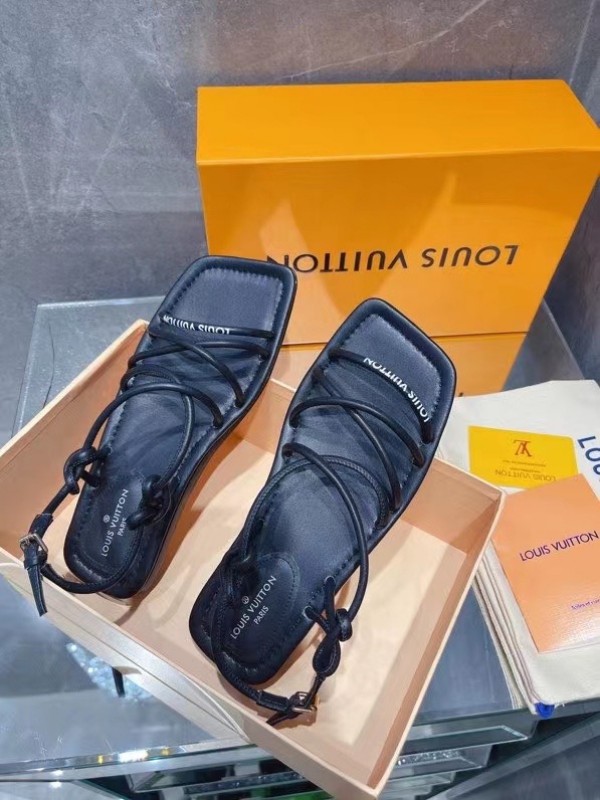 Louis Vuitton Lambskin Sandals for Women
