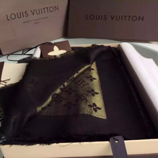 Replica Louis Vuitton Monogram Shine Shawl M71380 2