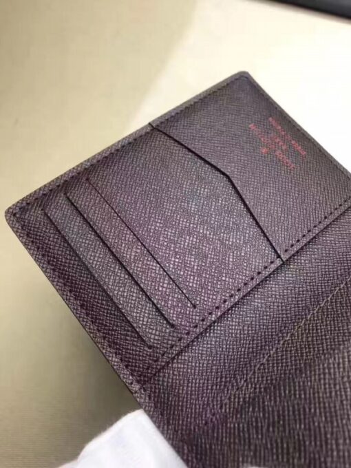 Replica Louis Vuitton Pocket Organiser Damier Ebene N63145 3