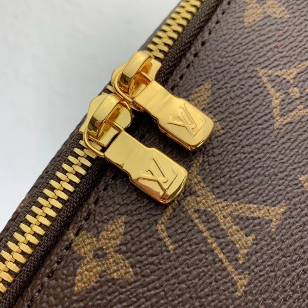 Louis Vuitton LV Nice Jewelry Case Brown Cloth ref.971186 - Joli