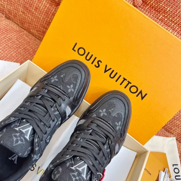 Buy Louis Vuitton Trainer 'Monogram - Yellow Purple' - 1A8WJA