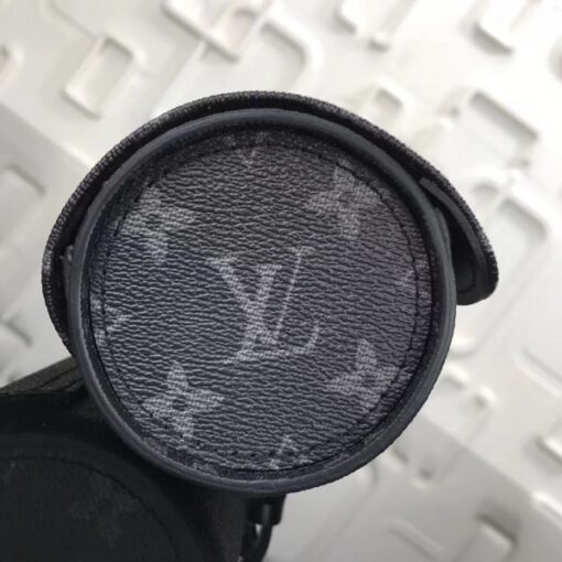 Replica Louis Vuitton 3 Watch Case Monogram Eclipse M43385 6