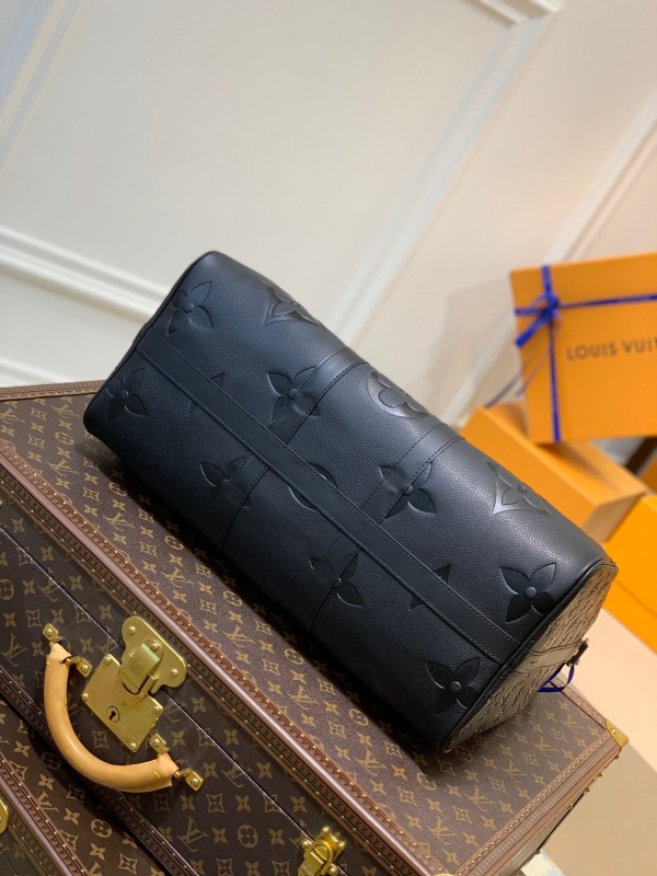 Replica Louis Vuitton Keepall Bandouliere 45 Bag Monogram Empreinte M45532  for Sale