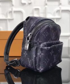 Replica Louis Vuitton Backpack Bag Charm Monogram Eclipse M61964 2