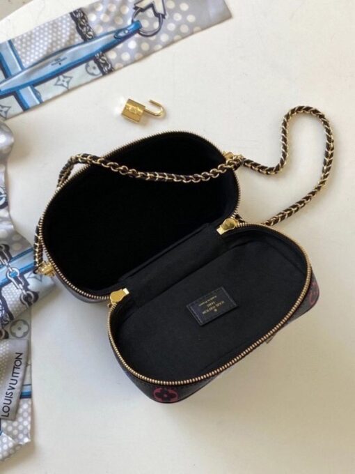 Replica Louis Vuitton Game On Vanity PM Black Bag M57482 6