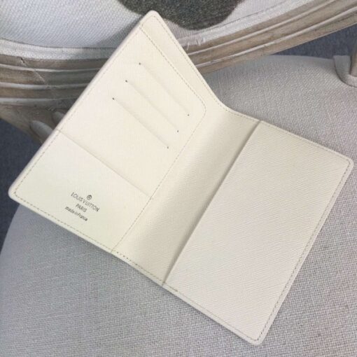 Replica Louis Vuitton Passport Cover Damier Azur N60032 7