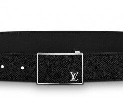 Replica Louis Vuitton Metropole 35MM Belt Taiga Leather M0002S