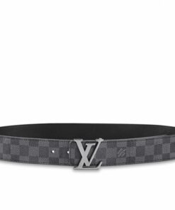 Replica Louis Vuitton LV Initiales 40MM Reversible Belt Damier Graphite M0213Q