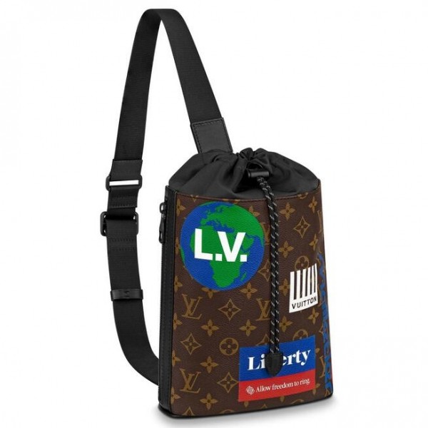 Replica Louis Vuitton Chalk Sling Bag Monogram Canvas M44625 for Sale