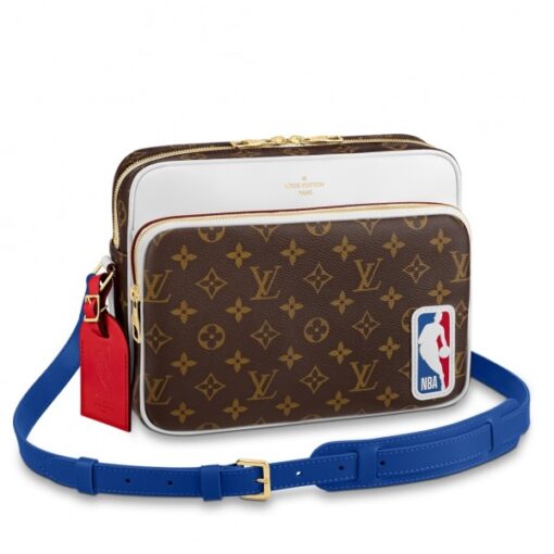 Replica Louis Vuitton LV x NBA Nil Messenger Bag M45584