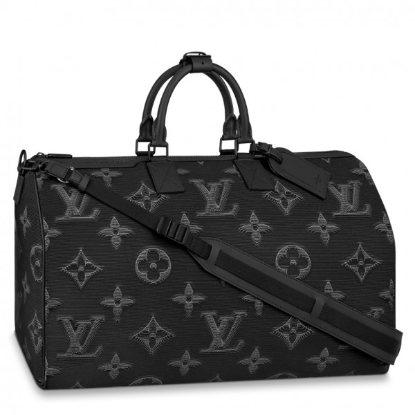 Replica Louis Vuitton Officier Bag In Black Calfskin M69841 BLV674 for Sale