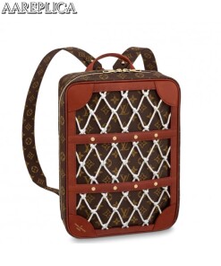 Replica Louis Vuitton LVxNBA Shoes Box Backpack M45784