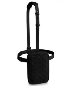 Replica Louis Vuitton Utility Side Bag Taurillon Monogram M53298