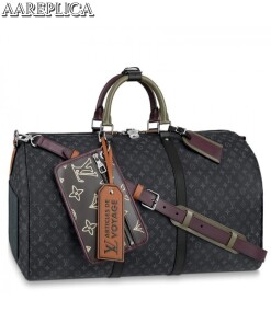 Replica Louis Vuitton Keepall Bandouliere 50 Patchwork Bag M56856
