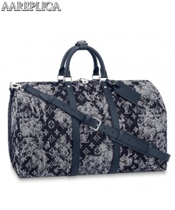 Replica Louis Vuitton Keepall Bandouliere 50 Monogram Tapestry M57285