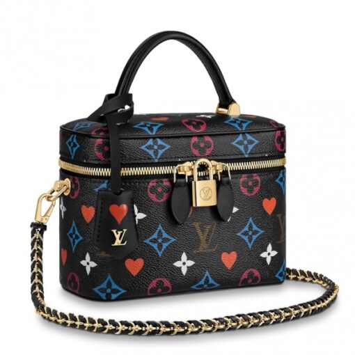 Replica Louis Vuitton Game On Vanity PM Black Bag M57482