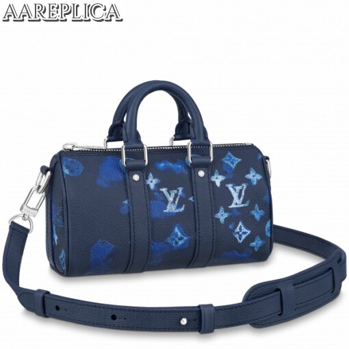 Replica Louis Vuitton Keepall XS Ink Watercolor Leather M57844