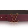 Replica Louis Vuitton LV Initiales Shadow Belt M6070U
