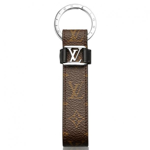 Louis Vuitton Key Holder Dragonne Monogram Brown in Toile Canvas