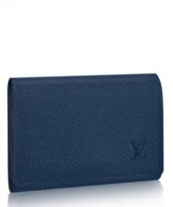 Replica Louis Vuitton Enveloppe Carte De Visite Taiga Leather M64022