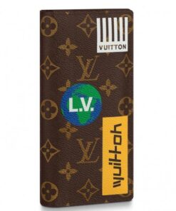 Replica Louis Vuitton Brazza Wallet Monogram Canvas M67823