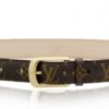 Replica Louis Vuitton LV Shape 40mm Belt Monogram Shadow M0220V 18