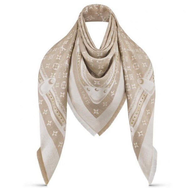 Louis Vuitton The Ultimate Scarf, Beige