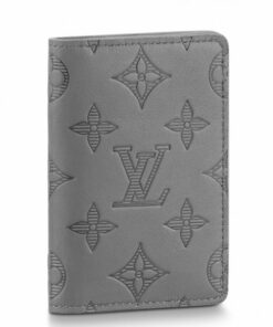 Replica Louis Vuitton Pocket Organizer Monogram Shadow Leather M81382