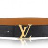 Replica Louis Vuitton LV New Wave 35mm Belt Monogram Denim M0146U 9
